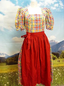 WENGER wundervolles hochwertiges langes Landhaus Dirndl & Schürze DK843 Gr.36 - Bild 1 von 7