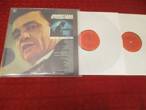 2 LP JOHNNY CASH At Folsom Prison and San Quentin ST COLUMBIA CG 33639 USA 1974 - Picture 1 of 10