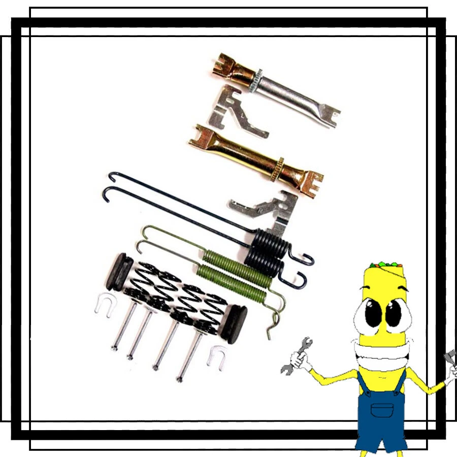 Complete Rear Brake Drum Hardware Kit for Chevrolet Equinox 2005-2006 - Image 1 of 1