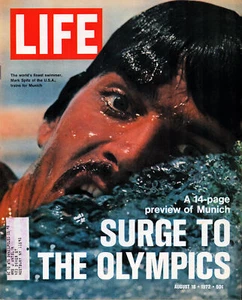 LIFE 8/18/1972 MUNICH OLYMPICS MARK SPITZ EAST GERMAN WOMEN ATHLETES DELIVERANCE - Picture 1 of 3
