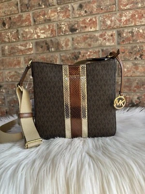 Michael Kors Jet Set Viaje Pequeño Bandolera Bolso Mensajero Cartera - VAR. Foto 1 de 4