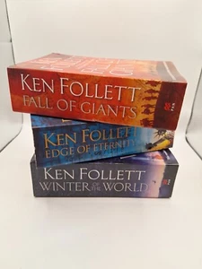 Ken Follet's Century Trilogy, Books Paperback Like New 1,2 And 3 Lot Of 3 - Picture 1 of 15