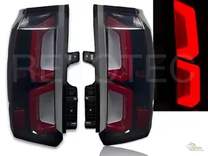2015-2019 Chevy Suburban Tahoe SUV LS LT LTZ Full LED C-Bar Tail Lights Black - Bild 1 von 9