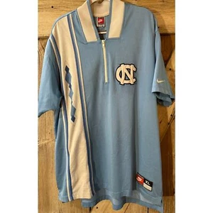 Maglia uniforme vintage anni 90 Nike North Carolina UNC Tar Heels riscaldamento NCAA XL - Foto 1 di 8