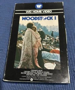 Woodstock I (VHS 1970)  Warner Vintage 1983 Release The Who Joe Cocker WCI Box - Bild 1 von 4