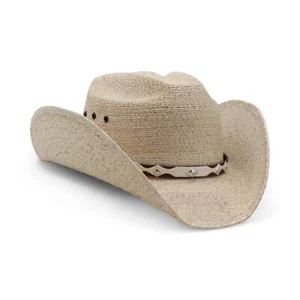 Alicia Palm Leaf Cowboy Hat - Picture 1 of 4
