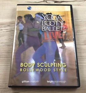 YOGA BOOTY BALLET LIVE Workout Fitness DVD Body Sculpting Bollywood Style - Picture 1 of 2