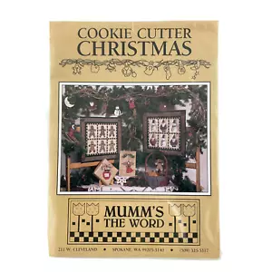 Mamas Das Wort Schnittmuster Ausstecher Weihnachten Wandbehang Geschenkanhänger - Bild 1 von 7