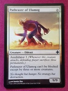 Magic The Gathering RISE OF THE ELDRAZI PATHRAZER OF ULAMOG card MTG - Picture 1 of 2