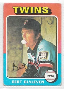 Bert Blyleven Minnesota Twins 1975 Topps Base #30 - Picture 1 of 1