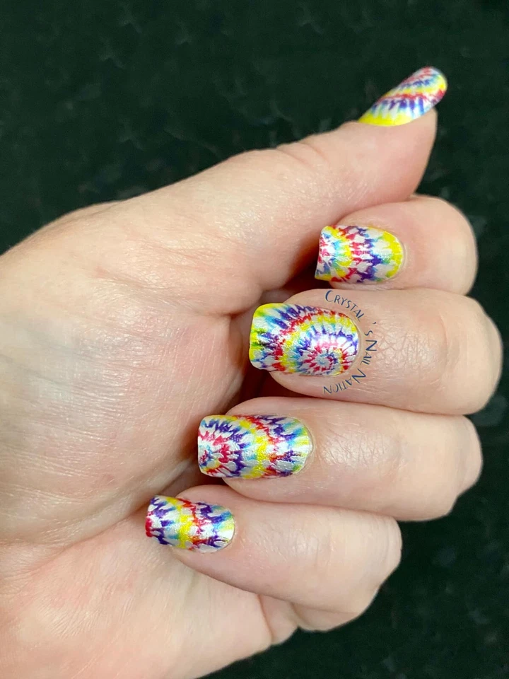 Color Street 100 Nail Polish Strips "wanna Peace of Me?" FDS569