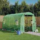 Greenhouse with Steel Frame Green 8 m 4x2x2 m E1O4