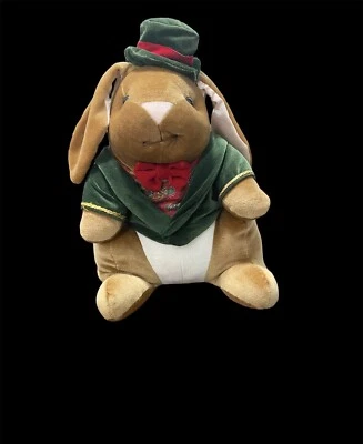 VINTAGE 1985 Peter Rabbit Easter Bunny Gift Toy's R Us Plush Stuffed 14” - Image 1 of 4