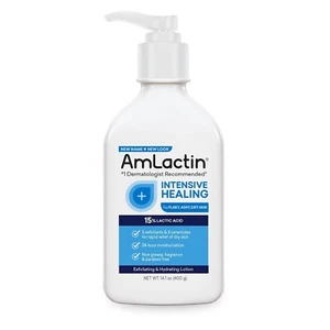 AmLactin INTENSIVE HEALING 15% Lactic Acid 14.1 oz Exfoliating Hydrating Lotion - Picture 1 of 6