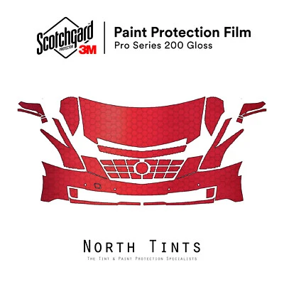 Cadillac ELR 2014-2016 3M PRO Series PreCut Paint Protection Film Clear Bra PPF - Image 1 of 4