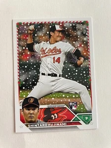 2023 TOPPS HOLIDAY BASEBALL RC SHINTARO FUJINAMI H41 BALTIMORE ORIOLES - Picture 1 of 2