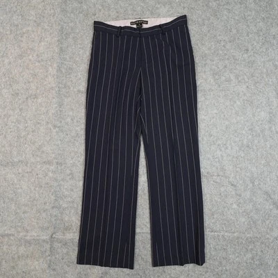 Vintage Ralph Lauren Pants Womens 6 Wool Pinstripe Old Money Preppy Dress Office - Image 1 of 4