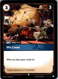 Pit Crew Common Origins 091/298 NM - Picture 1 of 1
