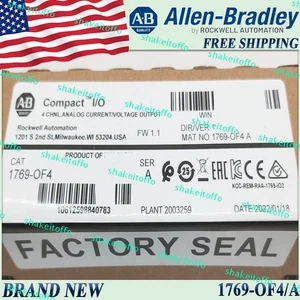 Neu AB 1769-OF4/A Analog Ausgangsmodul CompactLogix 1769OF4 SerA kostenloser Versand 1 Stück - Bild 1 von 11