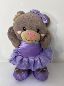Ballerina Plüschbär lila Tutu Tier Abenteuer Plüsch spielt Musik funktioniert - Bild 1 von 6