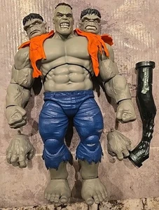 Marvel Legends Hulk Grigio solo da 2 confezioni con testa personalizzata personaggio 8"  - Foto 1 di 3