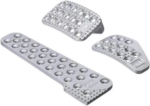 OMP (OA/1010 Racing Pedal Set, silver One Size, Silver  - Bild 1 von 4