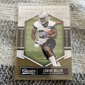 2010 Panini Classics - Rookie Lonyae Miller #167 Timeless Tributes Gold /50 (RC) - Bild 1 von 2