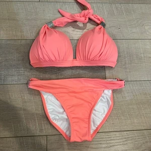 VENUS BIKINI DONNA PESCA 2 PEZZI TOP COPPA D FONDO TAGLIA 6 - Foto 1 di 9