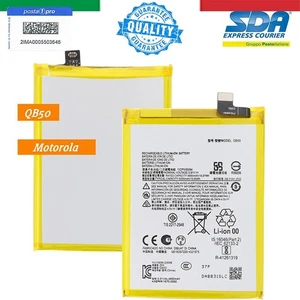 BATTERIA LITIO QB50 RICAMBIO PER MOTOROLA MOTO G84 XT2347 5000mAh - Imagen 1 de 4