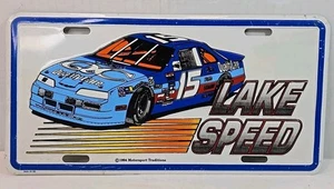 1994 NASCAR Racing Lake Speed Quality Care Ford Thunderbird #15 License Plate - Picture 1 of 3