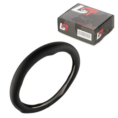 Steering wheel cover sleeve steering wheel protector Ø 38 x 9 cm 15 x 3.5 inches black for Jaguar - Image 1 of 4