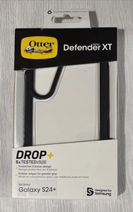 Funda OtterBox Defender Serie XT para Samsung Galaxy S24+, Transparente/Negro - Imagen 1 de 1