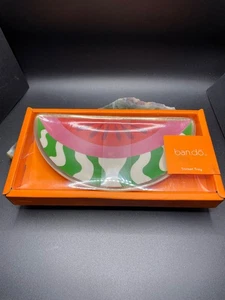 Bando Wassermelone Rosa Grün Rot Glas Schmuck Tablett Schale Dekor Neu im Karton - Bild 1 von 8