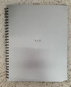 Sex Book , Spiral-bound By Madonna By Steven Maisel - Foto 1 di 5