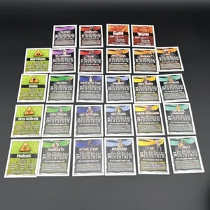 Zombie Opoly Board Game Replacement Property Cards Complete Set - Picture 1 of 7