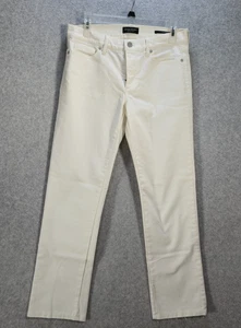 Banana Republic MID-RISE SKINNY Denim JEAN Women Sz 27 in Pure White - Picture 1 of 8
