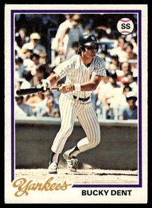 1978 O-Pee-Chee Bucky Dent New York Yankees #164 - Picture 1 of 2