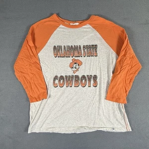 Oklahoma State Cowboys Shirt XL Women’s 3/4 Sleeve - Picture 1 of 5