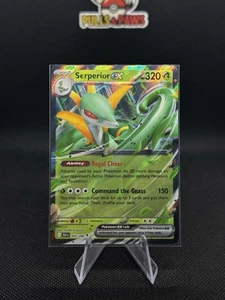 Pokémon Serperior ex 003/086 NEGRO Black Bolt casi nuevo - Imagen 1 de 2