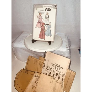 Simplicity 9516 Muster Mädchen Kostüme Puritan Centennial 18. 19. Jahrhundert Gr. 6 - Bild 1 von 6