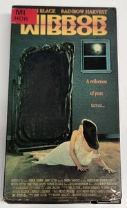 Spiegel Spiegel Vintage selten OOP Horror VHS Kassette holografische Abdeckung, LESEN - Bild 1 von 10