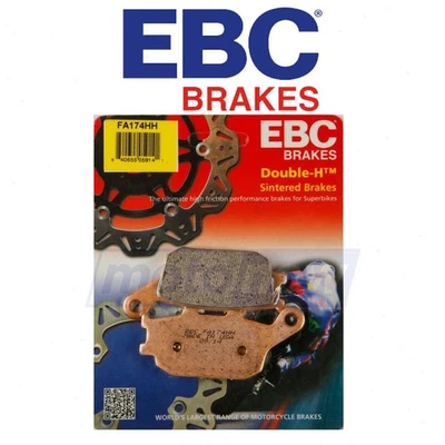 EBC Rear Double-H Sintered Brake Pads for 1991-1994 Honda CBR600F F2 - Brake fc Foto 1 de 4