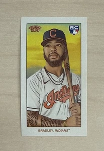 BOBBY BRADLEY RC - 2020 Topps 206 - Wave 1 [Base] - #49 - CLEVELAND INDIANS - Picture 1 of 2