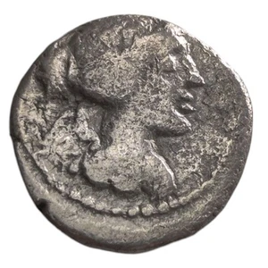 Roman Republic Q. Titius AR Quinarius (90 BC) Gens Titia, Pegasus Silver 2L - Picture 1 of 2