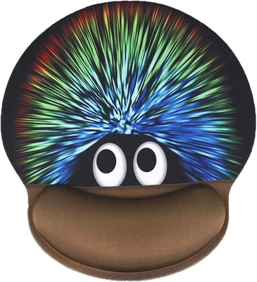 Tappetino Mouse Ergonomico Poggiapolso Mousepad Con Poggiapolsi - Immagine 1 di 4