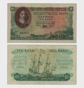 South Africa - 1961 - 10 Rand - "F+"  #CO8059 - Picture 1 of 6