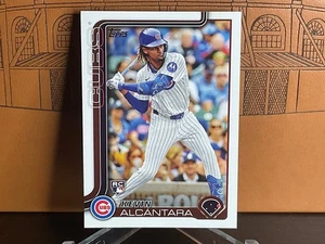 Kevin Alcántara, Chicago Cubs #4 Overall Prospect - 2025 Topps…Rookie Card (RC) - Bild 1 von 2