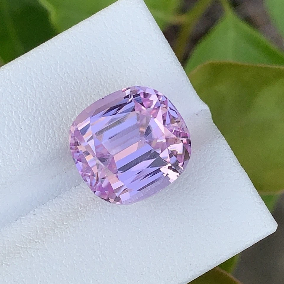 Piedras preciosas sueltas corte cojín 11,20 quilates natural SI rosa kuncita 13 mm Afganistán Foto 1 de 4