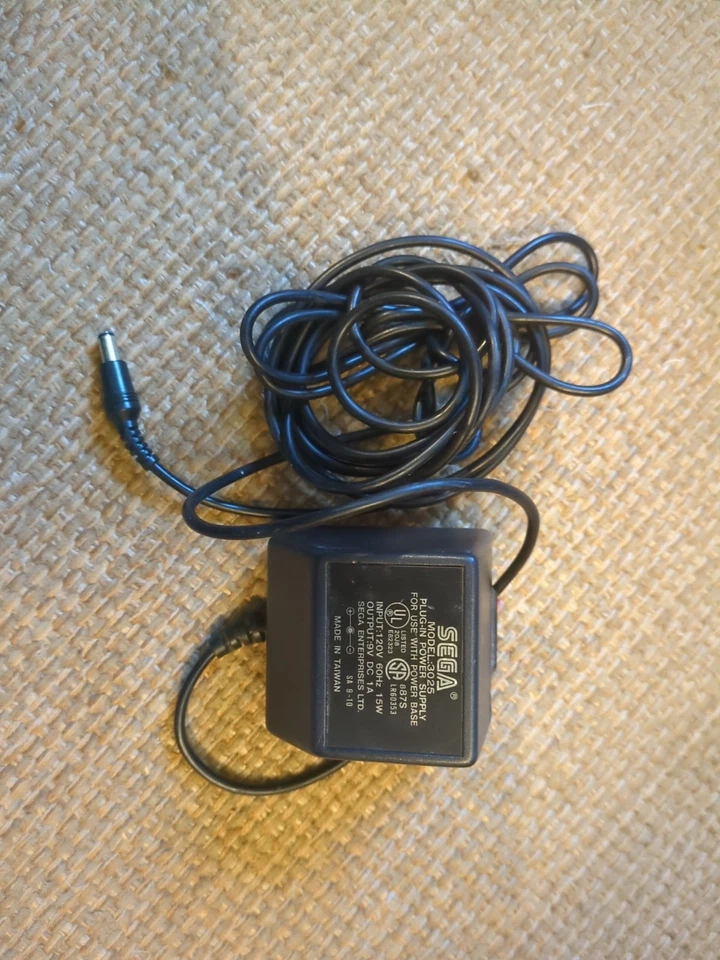 Fuente de alimentación original SEGA Master System modelo 3025 auténtica OEM PROBADA FUNCIONANDO Foto 1 de 1