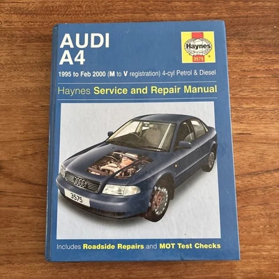 AUDI A4 1995 to 2000 (M -V) Haynes Workshop Manual (Hardback) - Image 1 of 4